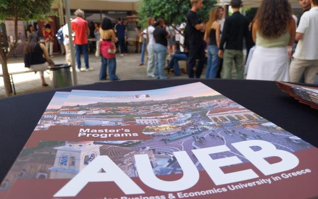 Successfully presentation of the English-taught Postgraduate Programs of the Athens University of Economics and Business 