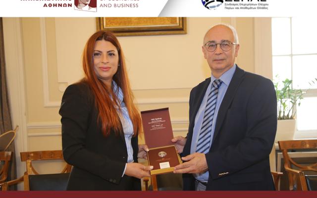 Μνημόνιο Συνεργασίας μεταξύ του Οικονομικού Πανεπιστημίου Αθηνών και του Συνδέσμου Επιχειρήσεων Ελέγχου Παγίων και Αποθεμάτων Ελλάδος