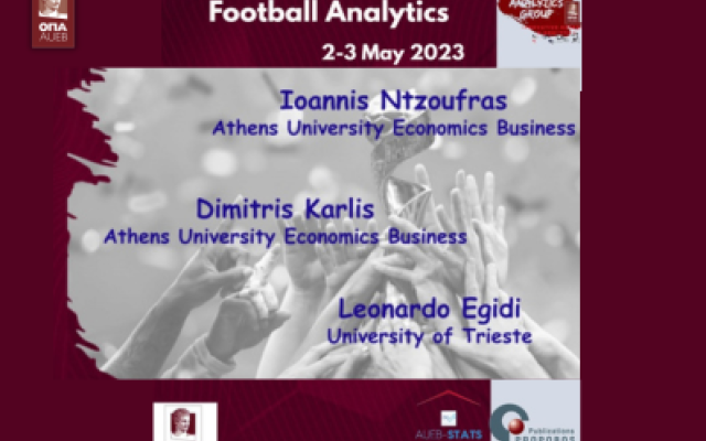 SAW2023 - Short course on Football Analytics - 2-3 May 2023